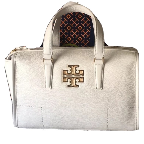 Tory Burch Handbags - Tory Burch Britten satchel with crossbody strapNWT